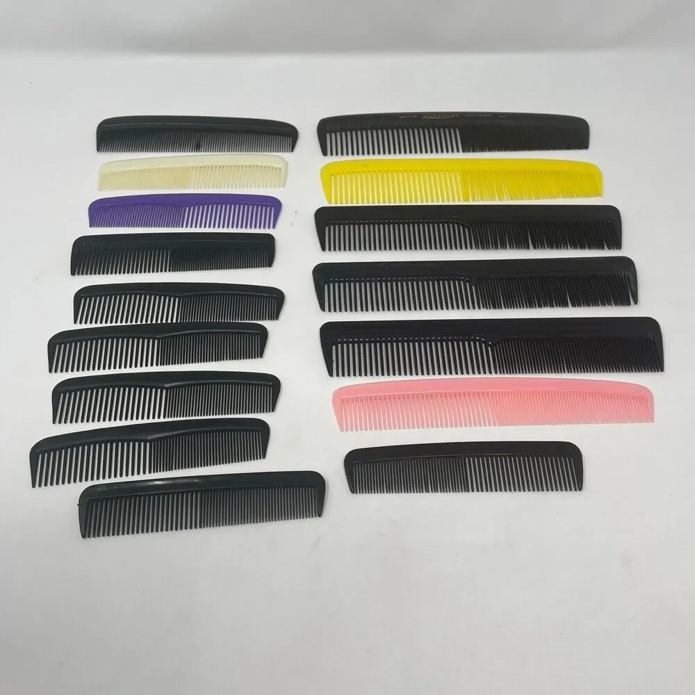 Vintage 16pc Hair Comb Lot ACE Goody‎ Lorraine